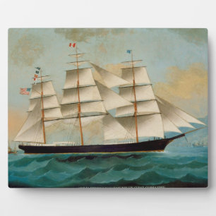 The Ship Fleetwing, Hong Kong Bay Fotoplaat