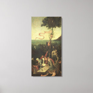 The Ship of Fools, c.1500 Canvas Afdruk