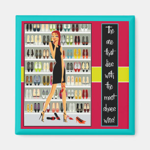 The Shoe Diva Magnet Magneet