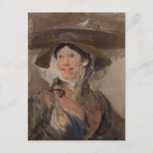 The Shrimp Girl, c.1745 Briefkaart