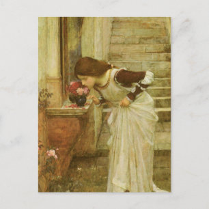 The Shrine by John William Waterhouse Briefkaart
