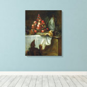 The Sideboard, 1728 Canvas Afdruk (Insitu (Houten vloer))