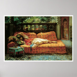 The Siesta (Middagmiddag in Dreams), 1878 Poster