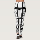  The Silent Cipheri/light colors Leggings (Achterkant)