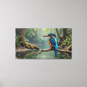 The Silent Hunter Canvas Afdruk (Voorkant)