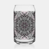 The Silver Fractal Garden Blikvorm Glas (Voorkant)