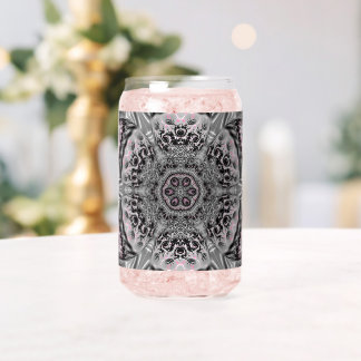 The Silver Fractal Garden Blikvorm Glas