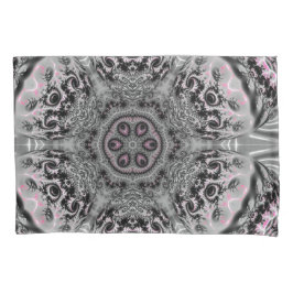 The Silver Fractal Garden Kussensloop