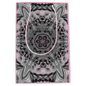 The Silver Fractal Garden Medium Cadeauzakje (Voorkant)