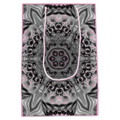 The Silver Fractal Garden Medium Cadeauzakje (Achterkant)