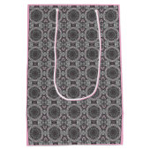 The Silver Fractal Garden Medium Cadeauzakje (Achterkant)