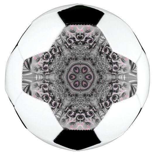 The Silver Fractal Garden Voetbal (Voorkant)