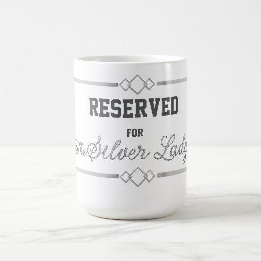 The Silver Lady Mug (Centre)