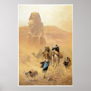 The Simoon, Ludwig Hans Fischer Poster