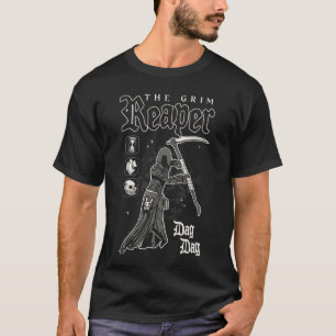 The Sims Gotische Grim Reaper Afscheid Videogame v T-shirt