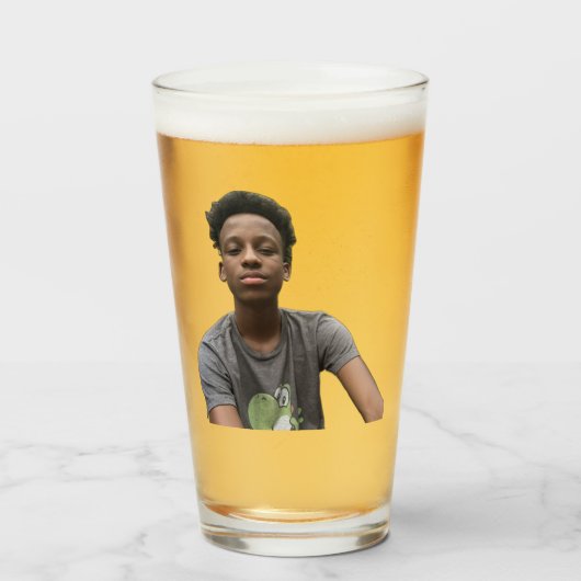 The "Sip Like Clay" Glass Glas (Voorkant gevuld)