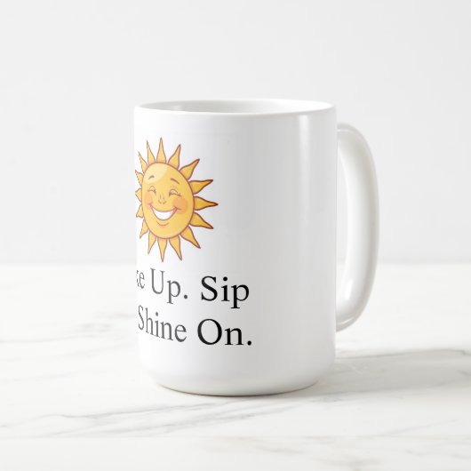 The Sip Up & Shine Mug (Devant droit)