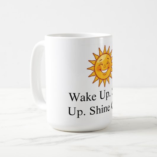 The Sip Up & Shine Mug (Devant gauche)