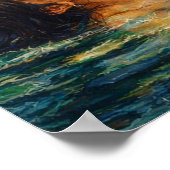 The Siren by John William Waterhouse Poster (Hoek)