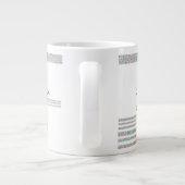 The Skiing Snowman - Jumbo Mok (Achterkant)