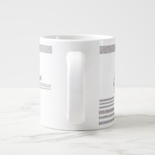 The Skiing Snowman - Jumbo Mok (Achterkant)