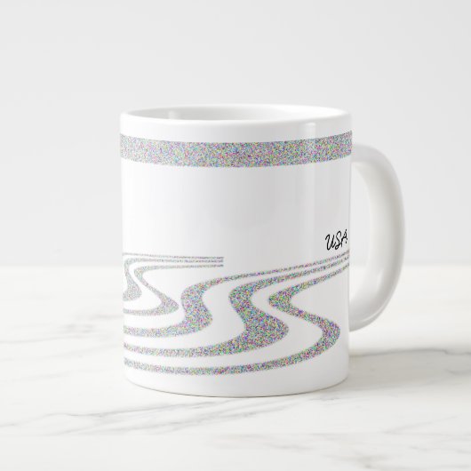 The Skiing Snowman - Jumbo Mok (Voorkant rechts)