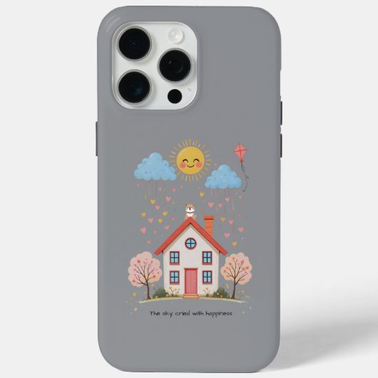 The sky cried with happiness Case-Mate iPhone case (Achterkant)