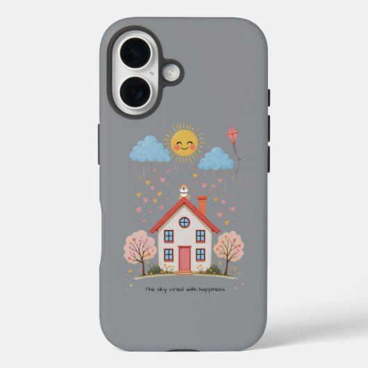 The sky cried with happiness Case-Mate iPhone case (Achterkant)