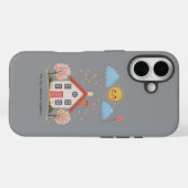 The sky cried with happiness Case-Mate iPhone case (Achterkant (horizontaal))