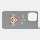 The sky cried with happiness Case-Mate iPhone case (Achterkant (horizontaal))