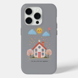 The sky cried with happiness iPhone 15 pro case