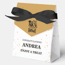 The Sky Is The Limit Graduation 4"w x 2"l x 5"h