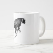 The Slow Pivot – B&W Motion-studie Extra Grote Beker (Voorkant rechts)