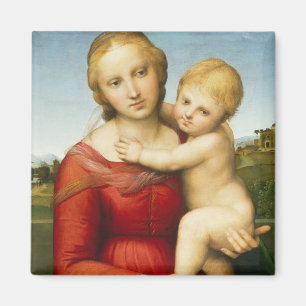 The Small Cowper Madonna, c.1505 (olie op het pane Magneet