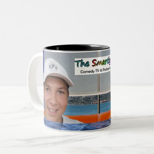THE SMARTLYS Preston & Caddy Mug avec logo (Devant gauche)