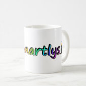 The_Smartlys witte 11oz mok (Voorkant rechts)