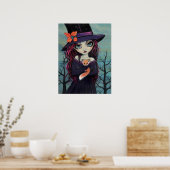 The Smirking Fox Witch et Red Fox Poster (Cuisine)
