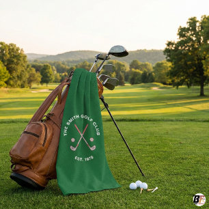 The Smith Golf Club - Opgericht in 1975 Aangepaste Golfhanddoek