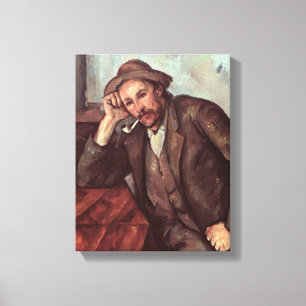 The Smoker, 1891-92 Canvas Afdruk