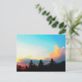 The Smoky Mountains Sunset Briefkaart (Staand voorkant)