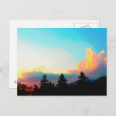 The Smoky Mountains Sunset Briefkaart (Voorkant / Achterkant)