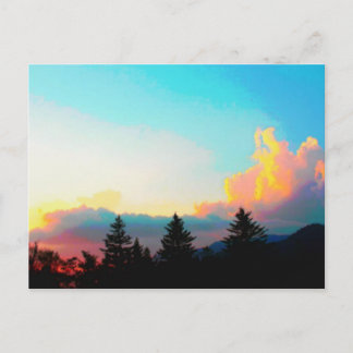 The Smoky Mountains Sunset Briefkaart