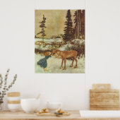 The Snow Queen Edmund Dulac Fine Art Poster (Keuken)