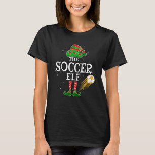 The Soccer Elf Group Matching Family Kerstmis T-shirt