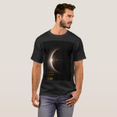 The Solar Ring: Where Darkness Meets Its End T-shirt (Voorkant volledig)