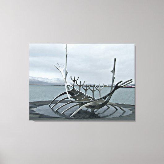 The Solfar of Sun Voyager Canvas Afdruk (Voorkant)