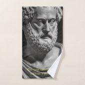 The soul never thinks without a picture (Serviette à main)