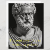 The soul never thinks without a picture (Voorkant / Achterkant)