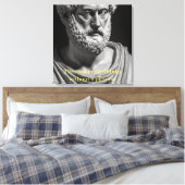 The Soul never thinks without a Picture Canvas Afdruk (Insitu (Slaapkamer))