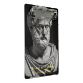 The soul never thinks without a picture mini klembord (Schuin)